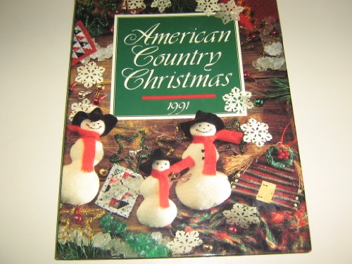 American Country Christmas 1991 - Sunset Books