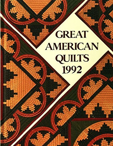 Imagen de archivo de Great American Quilts 1992 a la venta por Better World Books: West