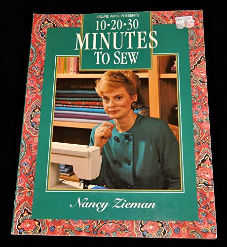 Stock image for 10-20-30 Minutes to Sew for sale by Jenson Books Inc