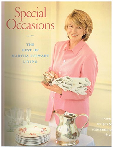 Imagen de archivo de Martha Stewart Living Special Occasions a la venta por Better World Books: West