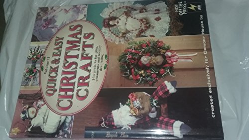 Imagen de archivo de Quick & Easy Christmas Crafts Volume II 164 Projects for Gifts, Ornaments and Holiday Decorating a la venta por Better World Books