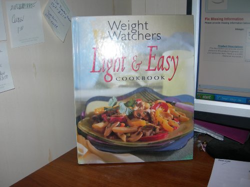 Imagen de archivo de Weight Watchers Light and Easy Cookbook a la venta por Better World Books