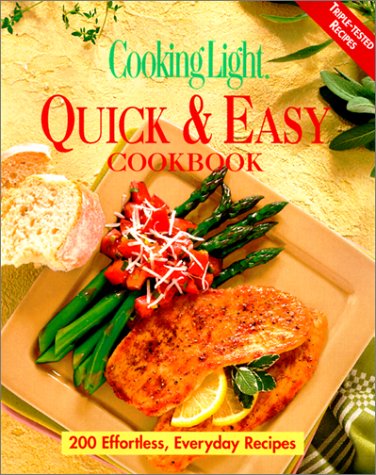 9780848724962: Cooking Light Quick & Easy Cookbook