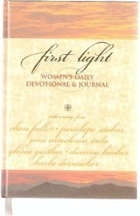 Stock image for First Light - Women's Daily Devotional & Journal for sale by Better World Books