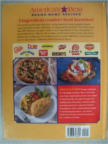 Beispielbild fr Fix it Quick Comfort Food Cookbook (America's Best Brand-Name Recipes) zum Verkauf von HPB Inc.