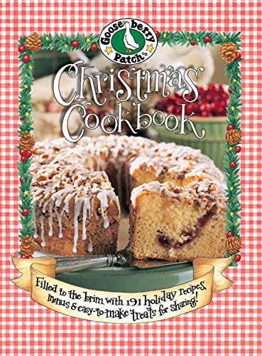 Beispielbild fr Gooseberry Patch Christmas Cookbook zum Verkauf von Better World Books: West