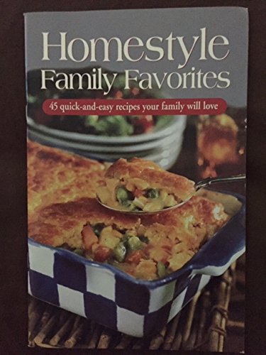 Stock image for HOMESTYLE FAMILY FAVORITES for sale by Wonder Book