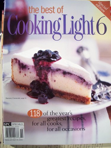 Stock image for The Best of Cooking Light 6 for sale by Armadillo Books