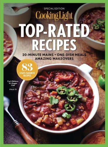 Stock image for COOKING LIGHT Top Rated Recipes: 20-Minute Mains - One Dish Meals - Amazing Makeovers for sale by Books Unplugged