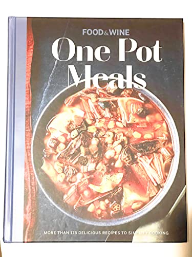 Imagen de archivo de Food & Wine One Pot Meals a la venta por SecondSale