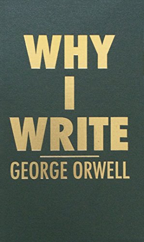 9780848833398: Why I Write