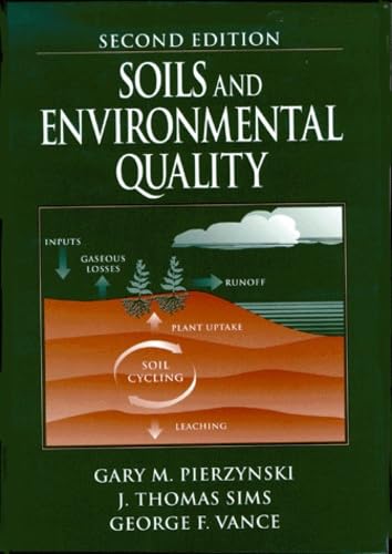 Stock image for Soils and Environmental Quality for sale by Better World Books: West