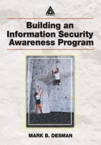 Stock image for Building an Information Security Awareness Program for sale by ThriftBooks-Dallas