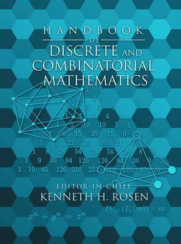 9780849301490: Handbook of Discrete and Combinatorial Mathematics (Discrete Mathematics and Its Applications)