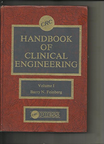 Stock image for CRC Handbook of Clinical Engineering, Volume I : General Principles for sale by BookOrders