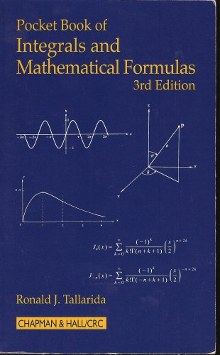 Imagen de archivo de Pocket Book of Integrals and Mathematical Formulas, 3rd Edition a la venta por BuenaWave