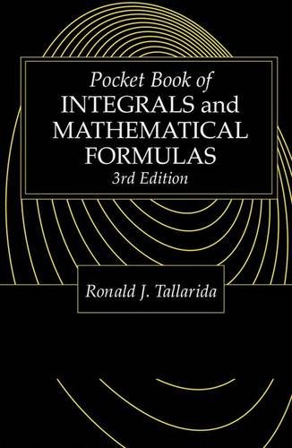 Stock image for Pocket Book of Integrals and Mathematical Formulas, 3rd Edition for sale by BuenaWave