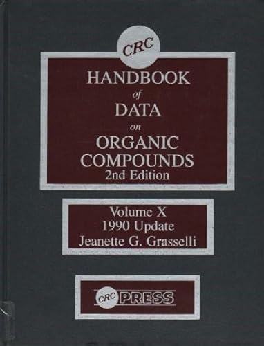 Stock image for Handbook of Data on Organic Compounds (Volume 10) for sale by Anybook.com