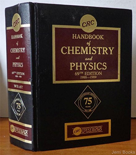9780849304699: Handbook of Chemistry and Physics, 69th Edition