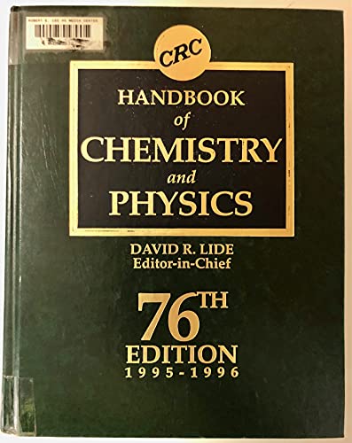 Stock image for CRC Handbook of Chemistry and Physics for sale by HPB-Red