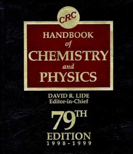 Immagine dell'editore per CRC Handbook of Chemistry and Physics venduto da Better World Books: West