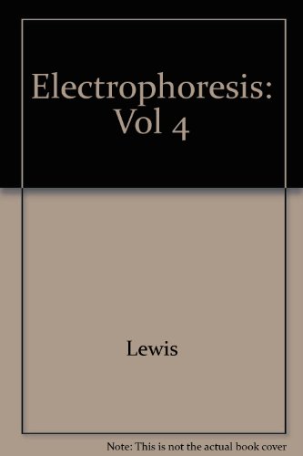 Stock image for CRC Handbook of Electrophoresis, Volume Four: Lipoproteins Study in Nonhuman Specimens for sale by Zubal-Books, Since 1961