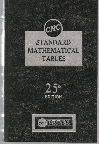 9780849306259: Standard Mathamatical Tables