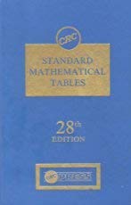 Stock image for Standard Mathematical Tables for sale by Better World Books