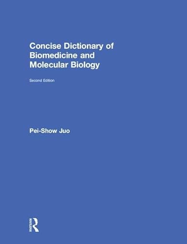 Stock image for Concise Dictionary of Biomedicine and Molecular Biology for sale by Better World Books: West