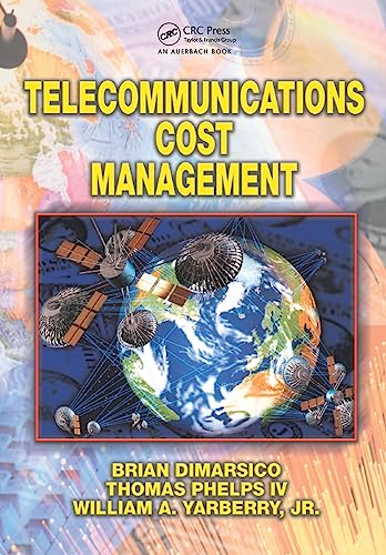 9780849311017: Telecommunications Cost Management