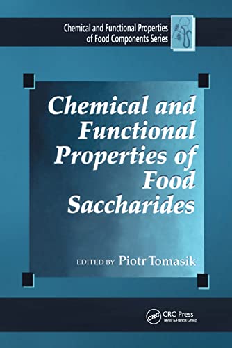 9780849314865: Chemical and Functional Properties of Food Saccharides: 5 (Chemical & Functional Properties of Food Components)