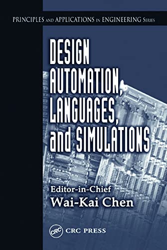 Beispielbild fr Design Automation, Languages, and Simulations zum Verkauf von Buchpark