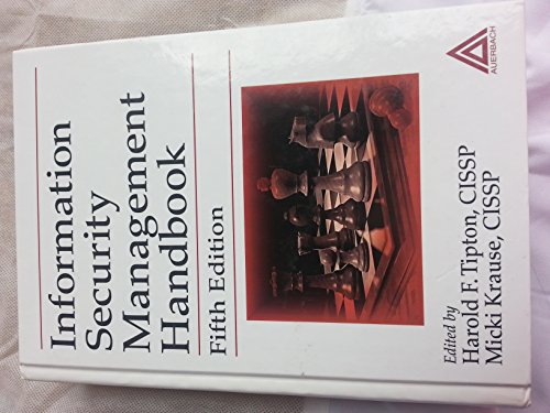 Stock image for Information Security Management Handbook, Fifth Edition for sale by Ammareal