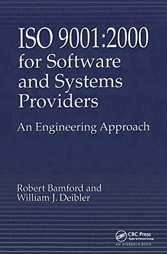 9780849320637: Iso 9001: 2000 for Software and Systems Providers: An Engineering Approach
