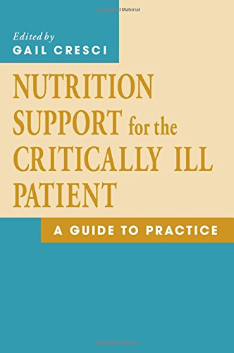 9780849321535: Nutrition Support for the Critically Ill Patient: A Guide to Practice