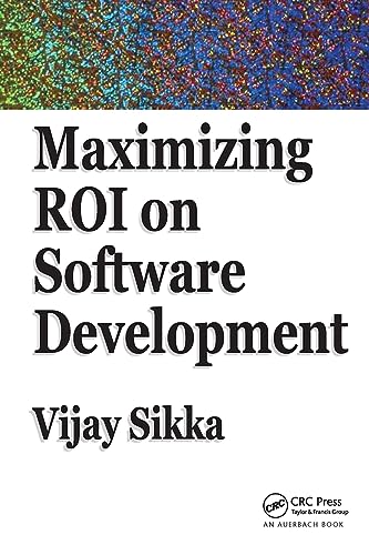 Stock image for Maximizing ROI on Software Development for sale by Phatpocket Limited