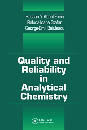 Stock image for Quality and Reliability in Analytical Chemistry for sale by ThriftBooks-Atlanta