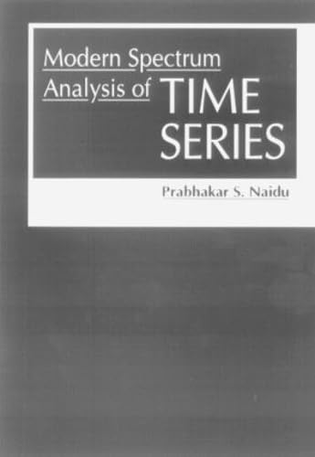 9780849324642: Modern Spectrum Analysis of Time Series: Fast Algorithms and Error Control Techniques