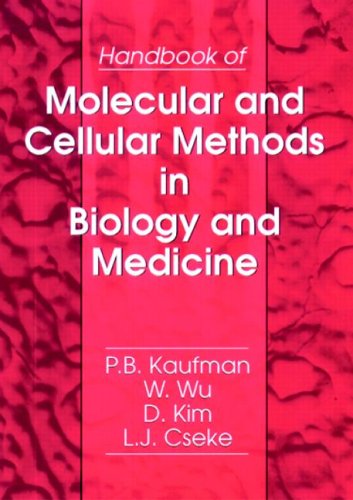 Imagen de archivo de Handbook of Molecular and Cellular Methods in Biology and Medicine a la venta por Better World Books