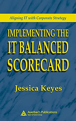 Stock image for Implementing the IT Balanced Scorecard: Aligning IT with Corporate Strategy for sale by SecondSale