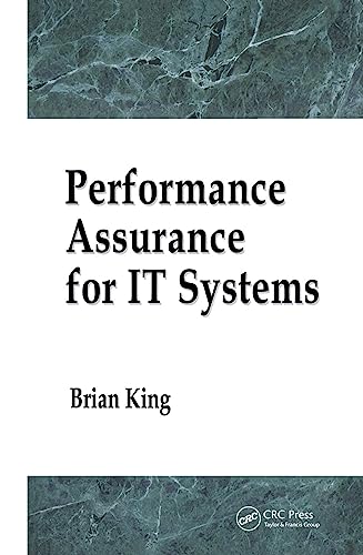 Beispielbild fr Performance Assurance for IT Systems zum Verkauf von WorldofBooks