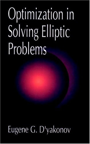 Imagen de archivo de Optimization in Solving Elliptic Problems a la venta por Better World Books