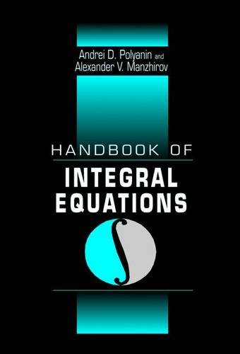 9780849328763: Handbook of Integral Equations