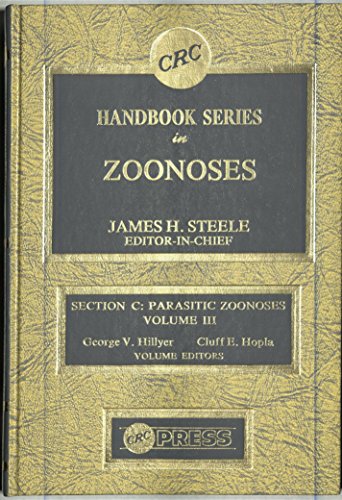 Stock image for Parasitic Zoonoses : Section C for sale by Better World Books