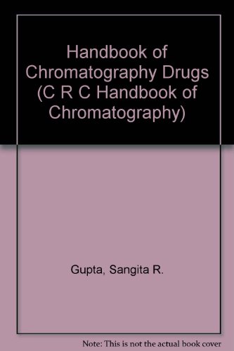 Imagen de archivo de Handbook of Chromatography: Drugs, Volume 1 (Ex-Library) a la venta por Companion Books