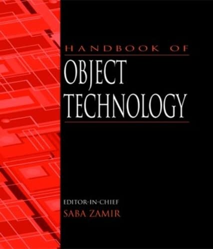 Stock image for Handbook of Object Technology for sale by Blackwell's