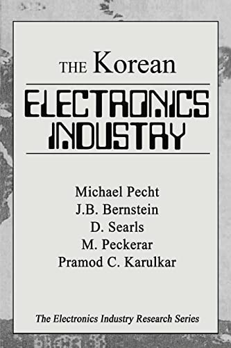Stock image for The Korean Electronics Industry for sale by SecondSale