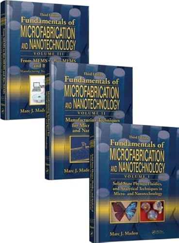 9780849331800: Fundamentals of Microfabrication and Nanotechnology, Three-Volume Set