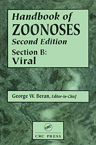 Imagen de archivo de Handbook of Zoonoses, Section B: Viral Zoonoses a la venta por HPB Inc.