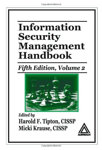9780849332104: Information Security Management Handbook, Volume 2